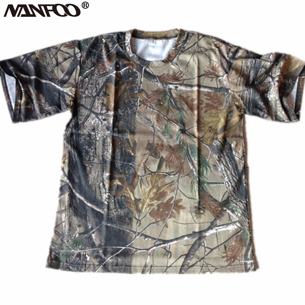 Men’s Summer Short-Sleeved T-S - Outdoor Hunting T Shirts 评论和价格