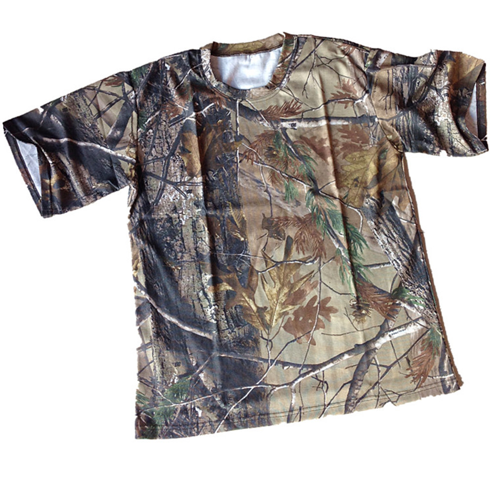 Men’s Summer Short-Sleeved T-S - Outdoor Hunting T Shirts 评论和价格