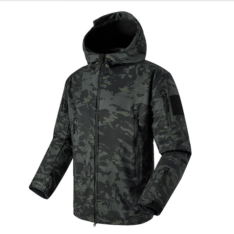 Men's Camouflage Waterproof Ja - Outdoor Hunting Hoodie 评论和价格