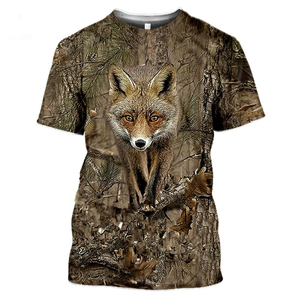 Summer Casual Men's T-shirt Fa - Outdoor Hunting T Shirts 评论和价格