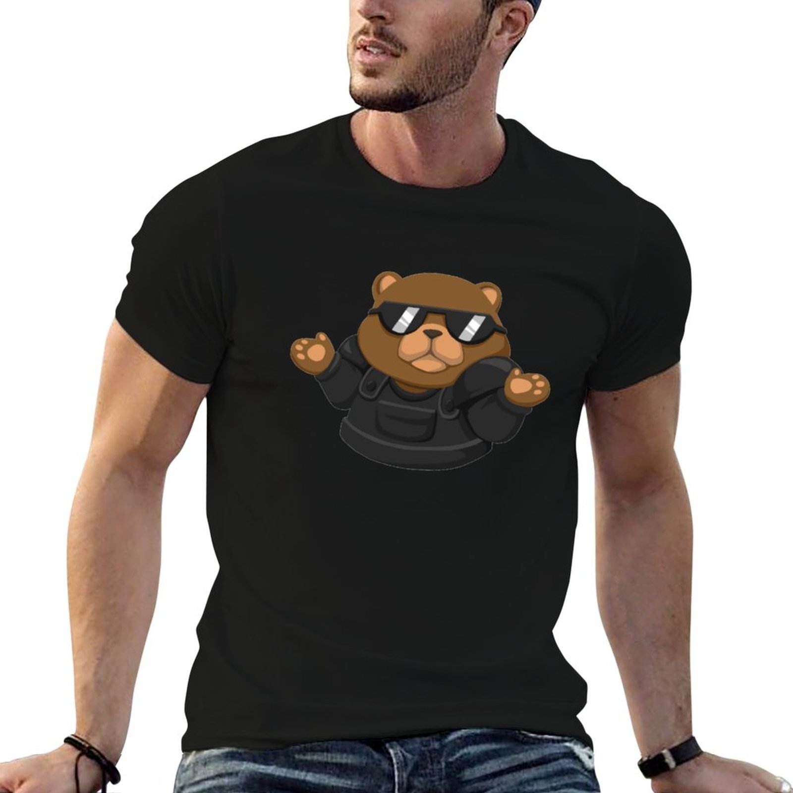 Bear Shrug Spray T-Shirt Basic - Bear Spray Protection 评论和价格