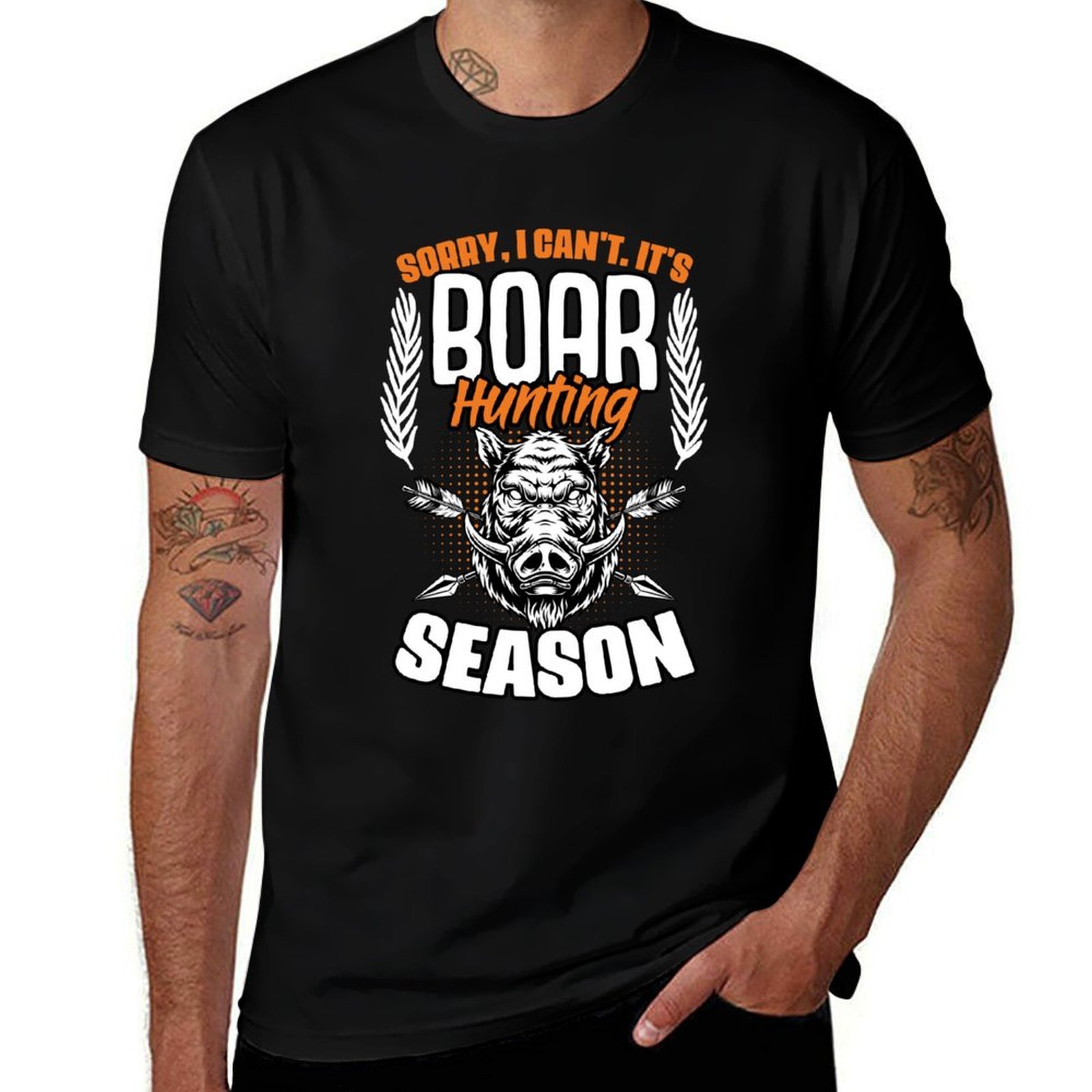 Sorry I Can't Funny Wild Boar  - Wildman Hunting & Outdoor Polokwane Photos 评论和价格