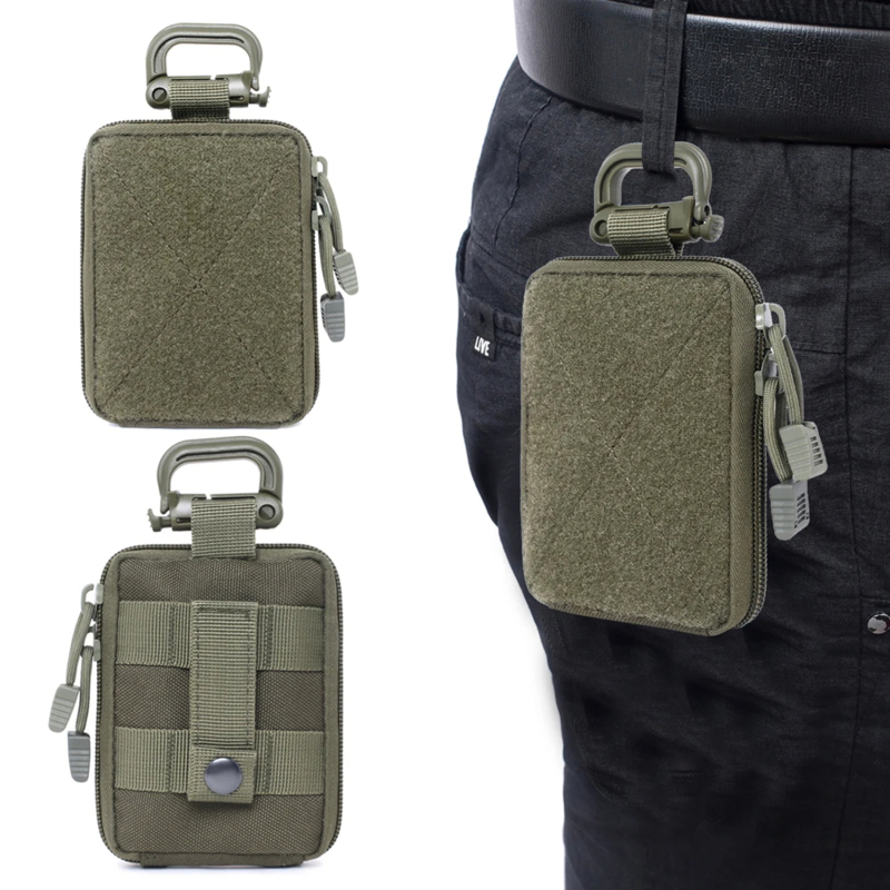Tactical Wallet EDC Pouch Zipp - Hunting Outdoors Card 评论和价格