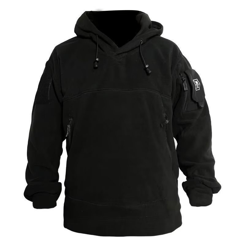Men Winter Thermal Fleece Outd - Outdoor Hunting Hoodie 评论和价格