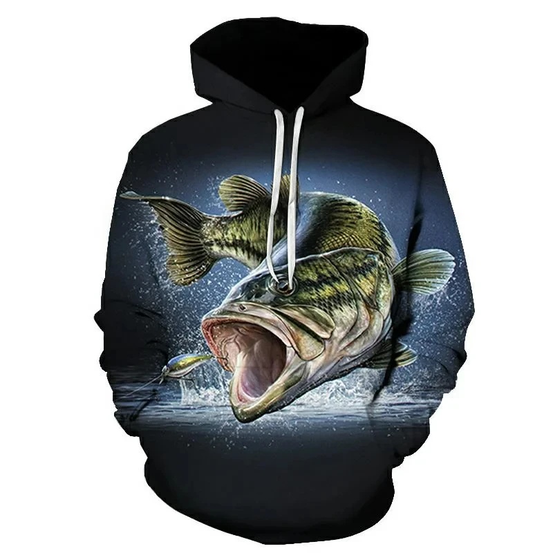 New 3D Printing CARP Fishing P - Outdoor Hunting Hoodie 评论和价格