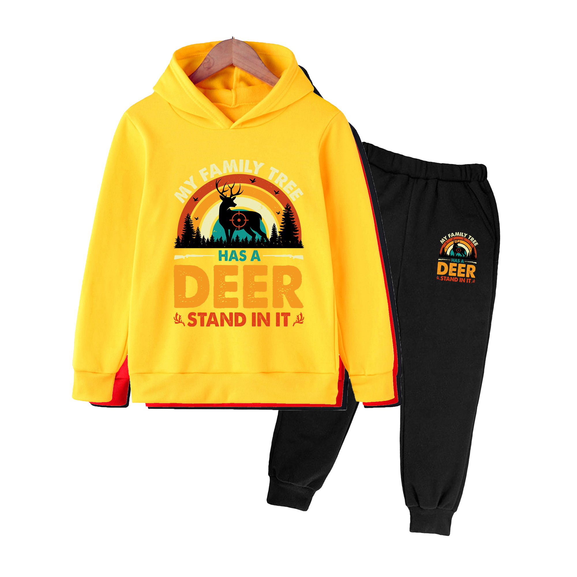 Kids Hoodie & Sweatpants Set,  - Outdoor Hunting Hoodie 评论和价格