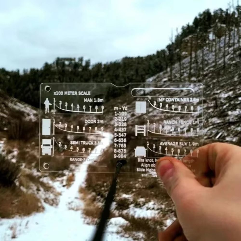 Outdoors Range Finder Card Ran - Hunting Outdoors Card 评论和价格