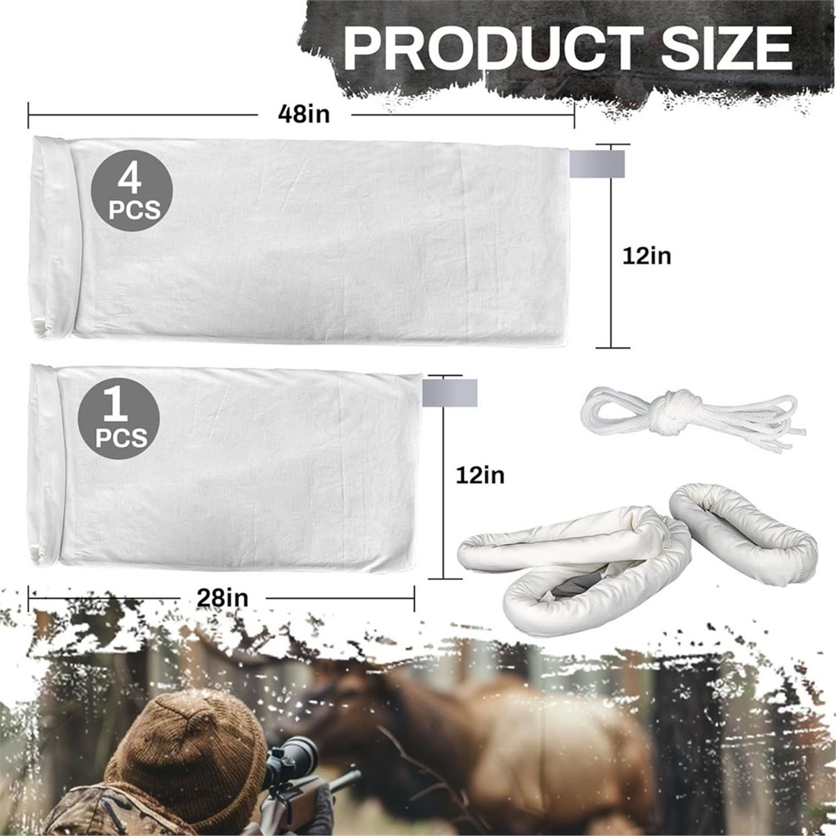 Game Bags Hunting Meat Bags, 5 - Game Bag Meat Hunting 评论和价格
