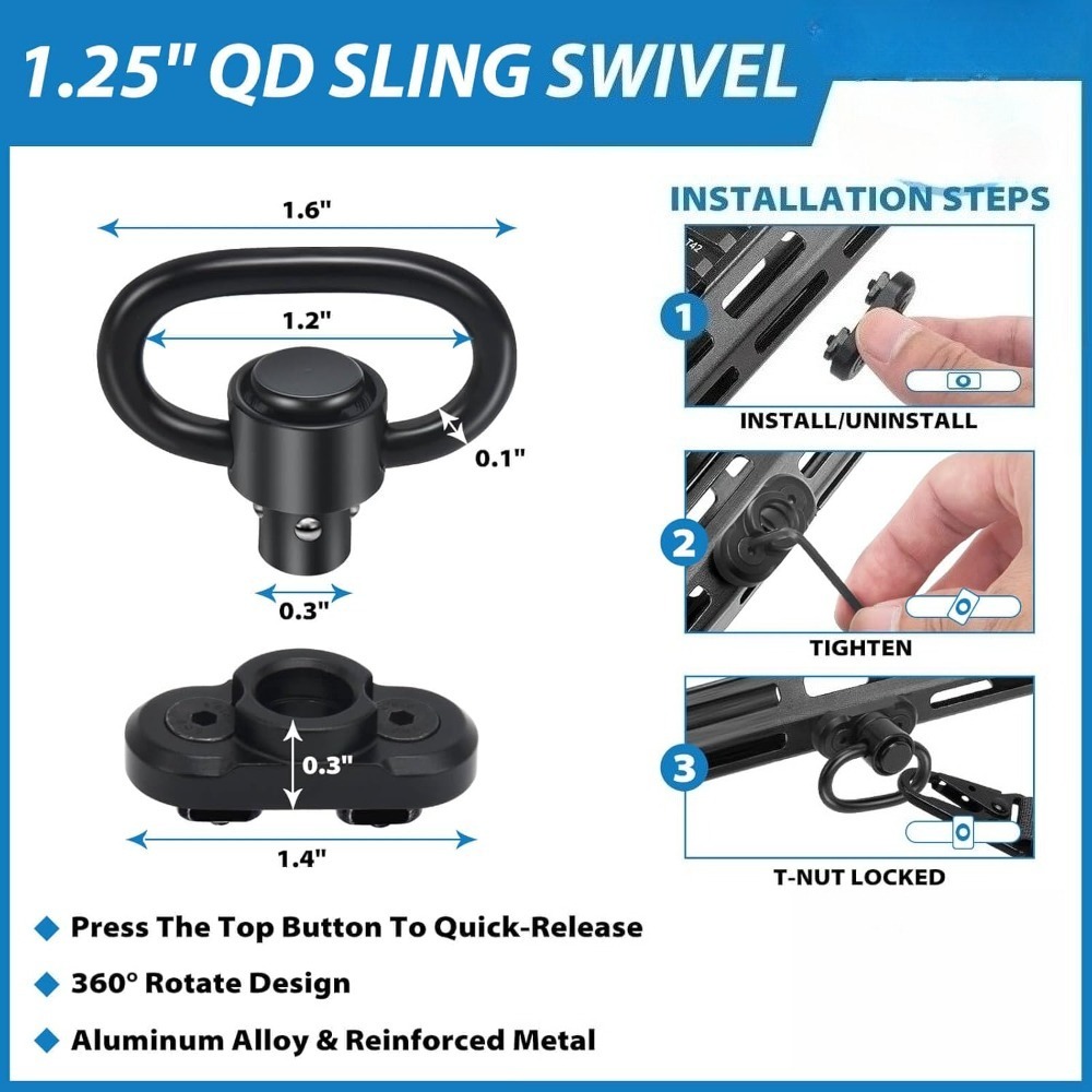 Tactical 2 Point Rifle Sling Q - Outdoor Hunting Rifle 评论和价格