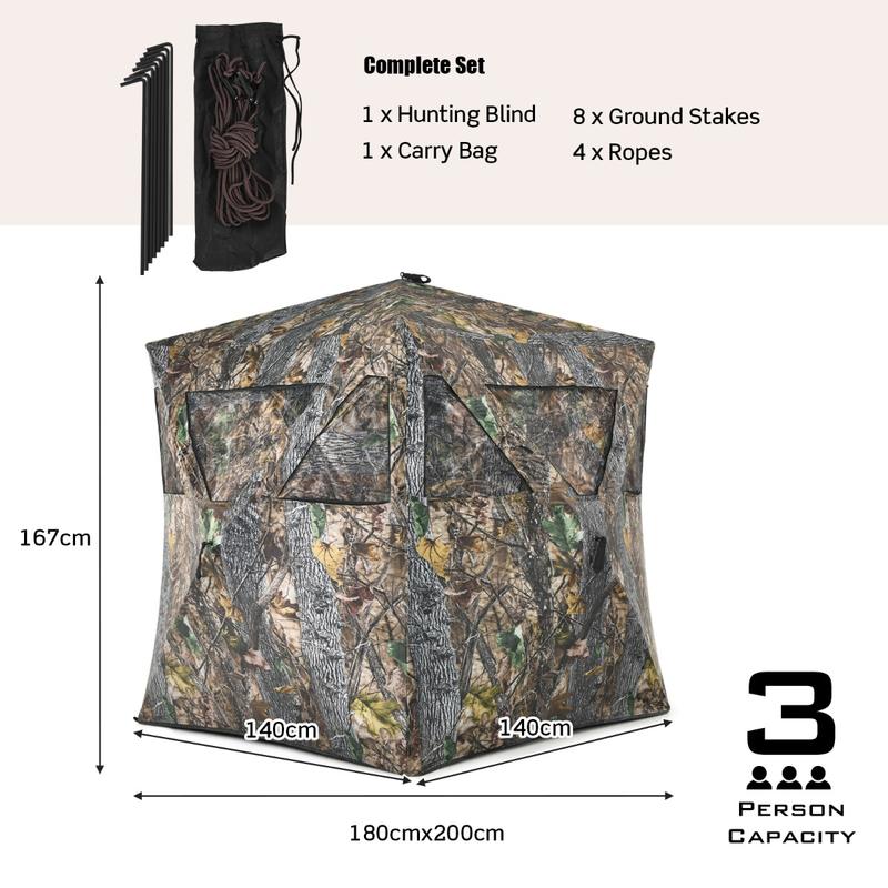 Portable Hunting Blind with Gr - Hunting & Outdoor Supplies Photos 评论和价格