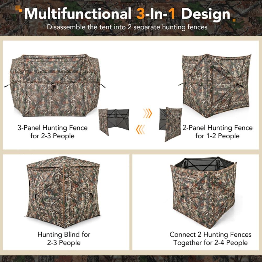 5-in-1 Detachable Hunting Blin - Hunting & Outdoor Supplies Photos 评论和价格