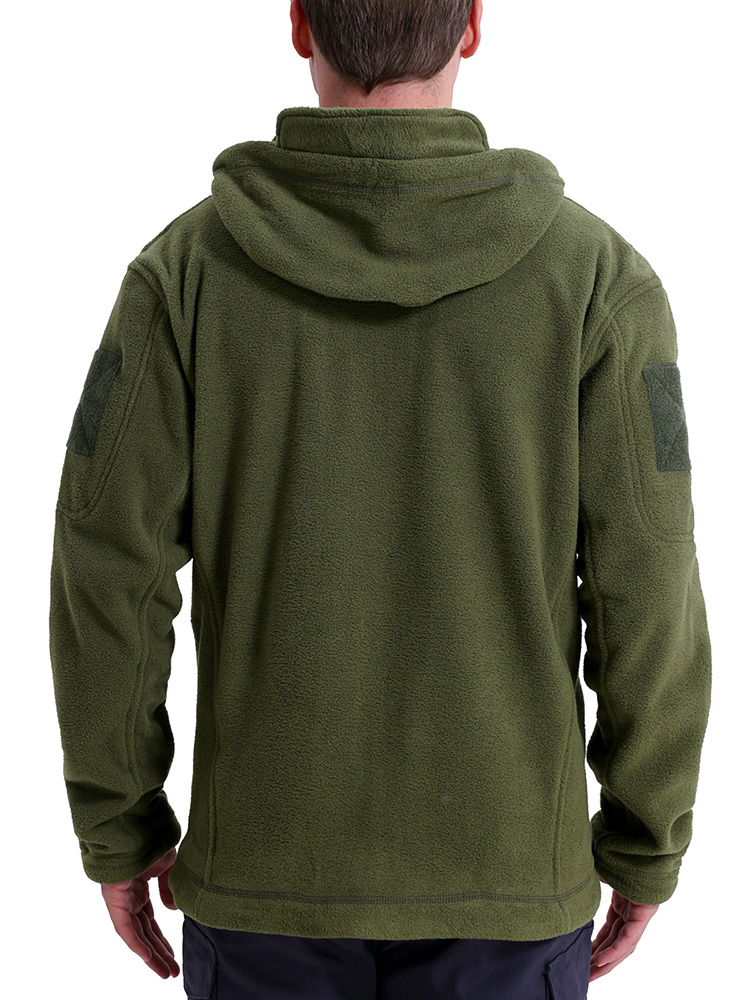 Men's Tactical Fleece Jacket W - Outdoor Hunting Hoodie 评论和价格
