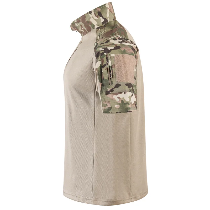 Camo Tactical Shirt Short Slee - Outdoor Hunting T Shirts 评论和价格