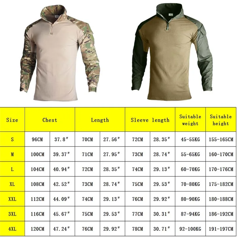 Outdoor Tactical Shirts Men's  - Outdoor Hunting T Shirts 评论和价格