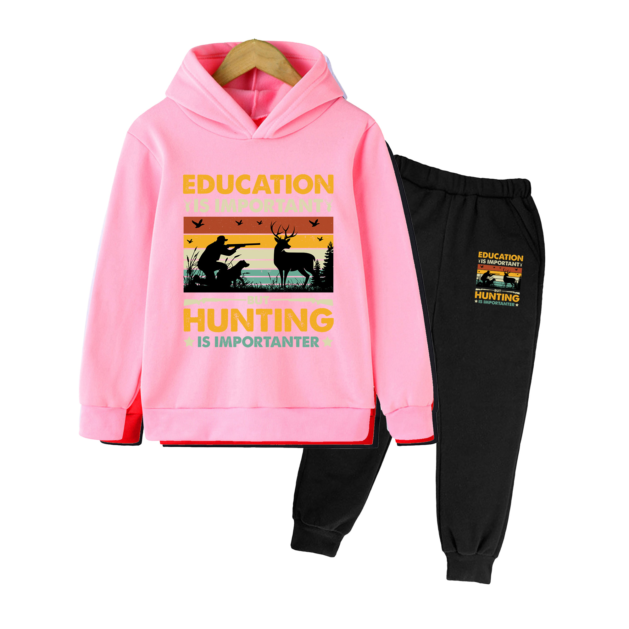 Kids Hoodie & Sweatpants Set,  - Outdoor Hunting Hoodie 评论和价格
