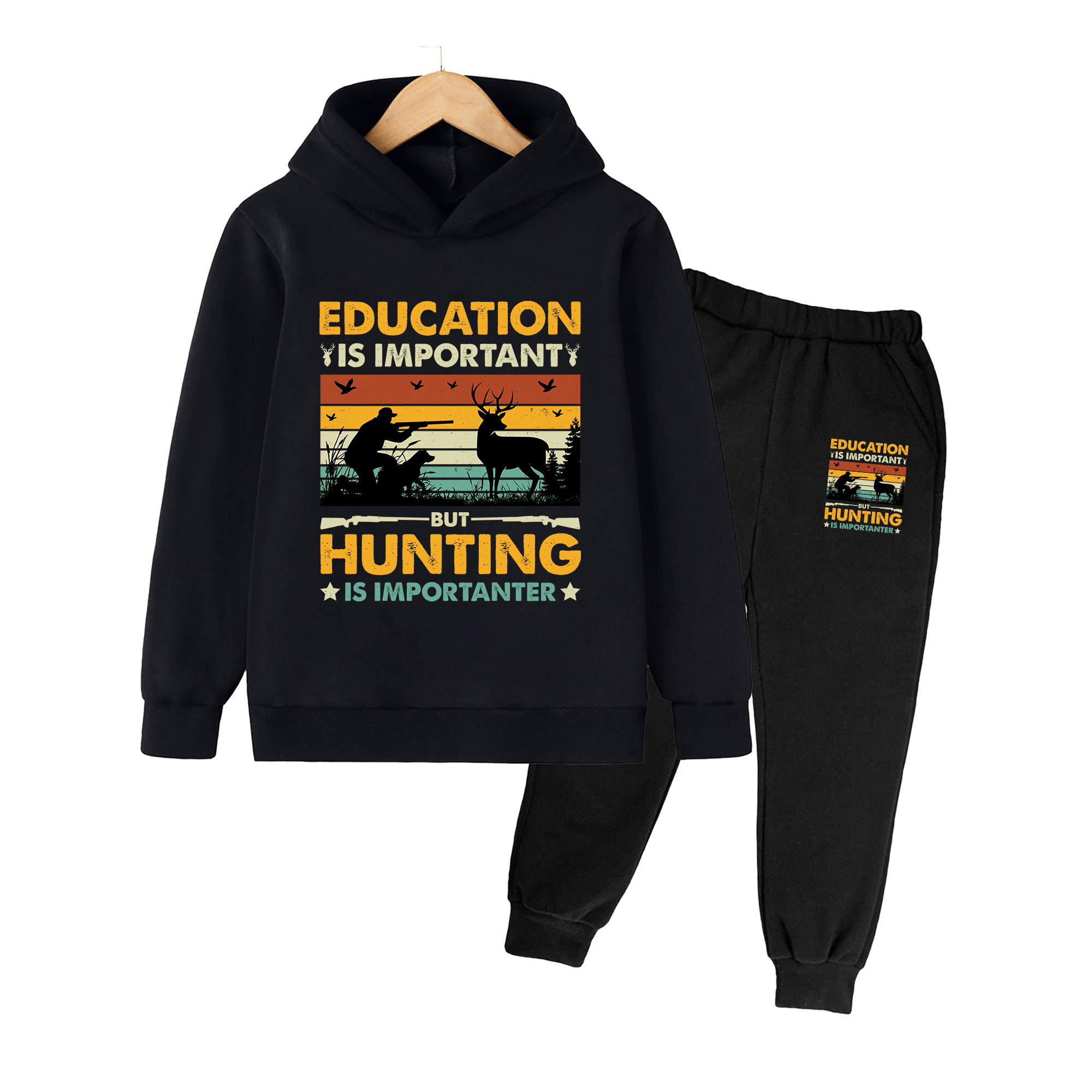 Kids Hoodie & Sweatpants Set,  - Outdoor Hunting Hoodie 评论和价格