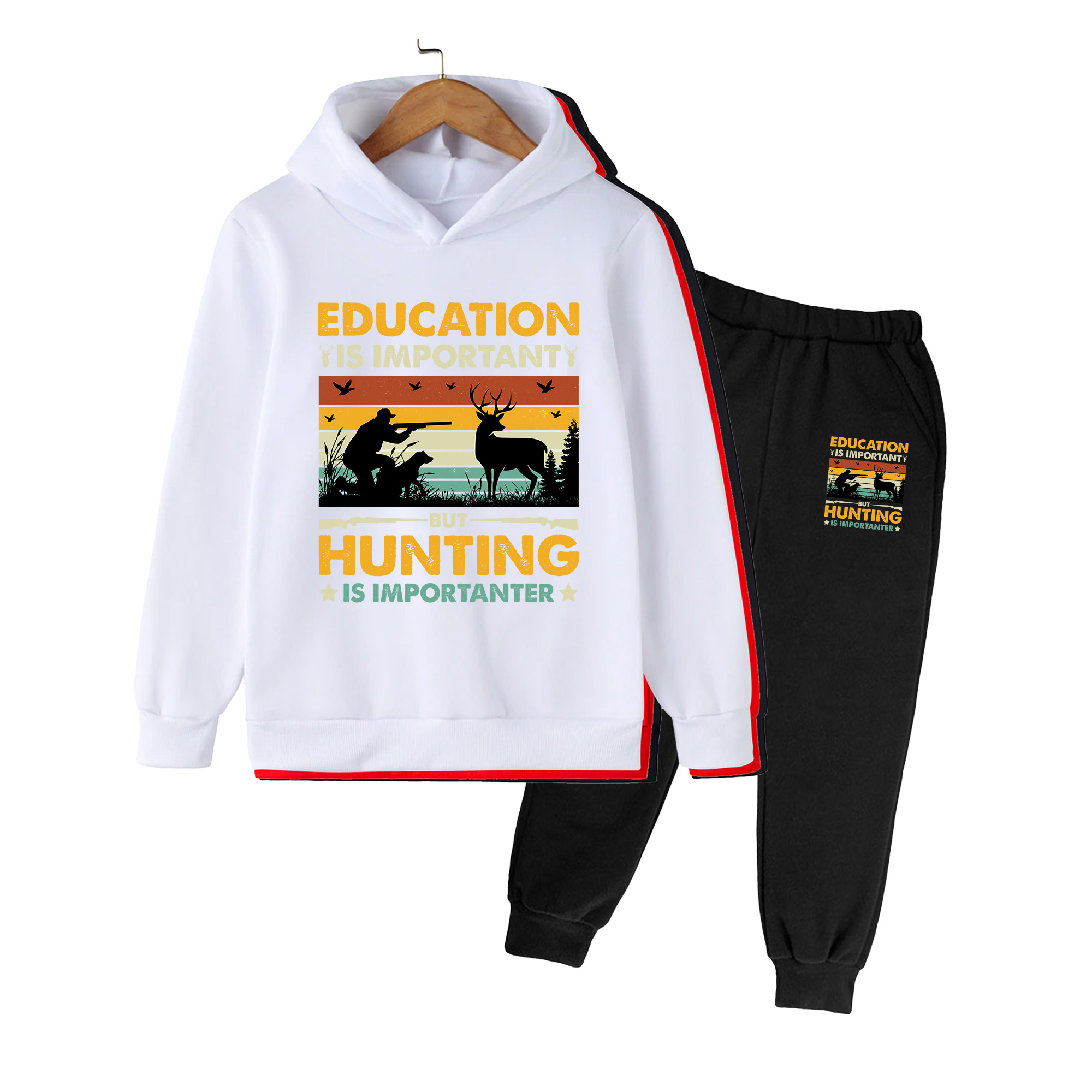Kids Hoodie & Sweatpants Set,  - Outdoor Hunting Hoodie 评论和价格