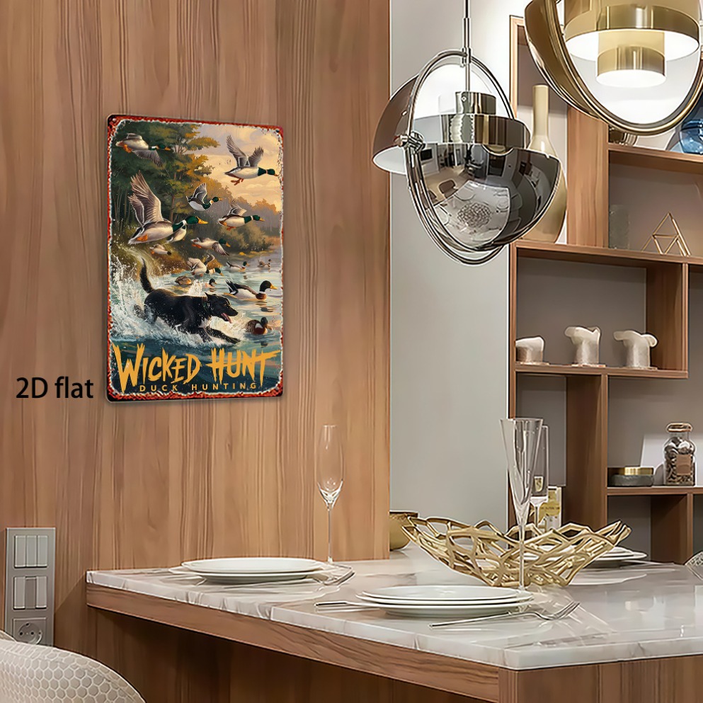 2D Flat Vintage Hunting Duck M - Wildman Hunting & Outdoor Polokwane Photos 评论和价格