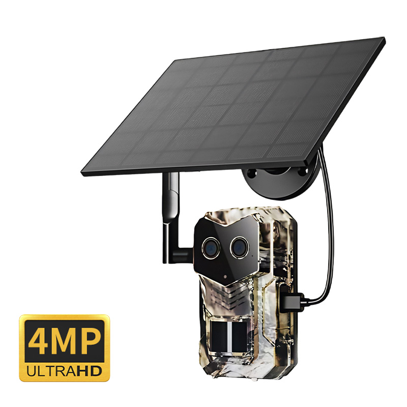 4MP 1440P Solar Power Low Coms - Hunting Outdoor Camera 评论和价格