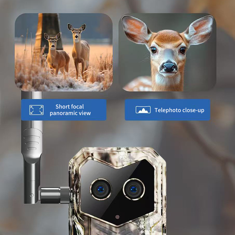 4MP 1440P Solar Power Low Coms - Hunting Outdoor Camera 评论和价格