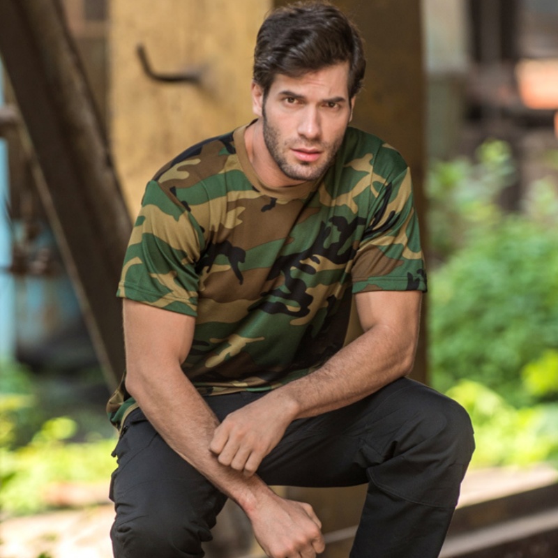 Outdoor Sports Men T-Shirts 3D - Outdoor Hunting T Shirts 评论和价格