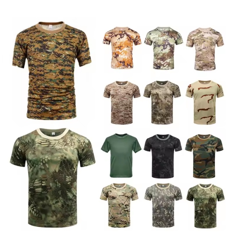 Outdoor Sports Men T-Shirts 3D - Outdoor Hunting T Shirts 评论和价格