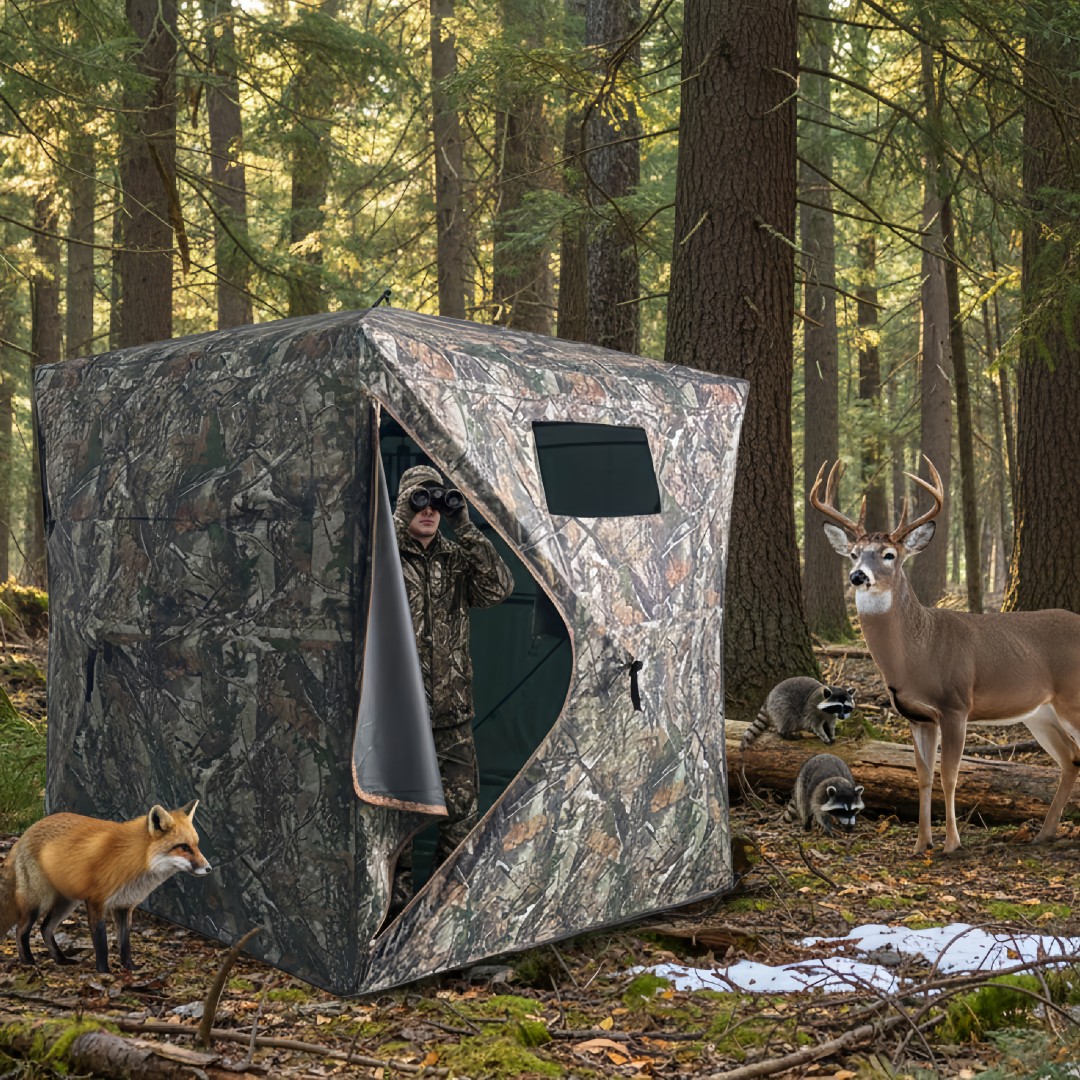 Camouflage Pop-Up Hunting Blin - Hunting & Outdoor Supplies Photos 评论和价格