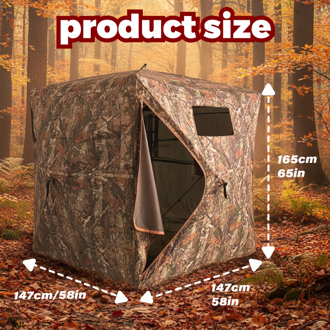 Camouflage Pop-Up Hunting Blin - Hunting & Outdoor Supplies Photos 评论和价格