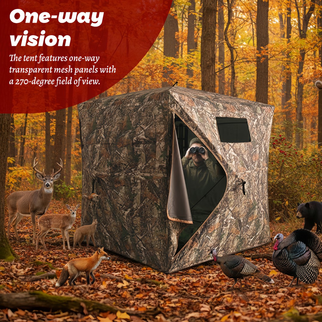 Camouflage Pop-Up Hunting Blin - Hunting & Outdoor Supplies Photos 评论和价格