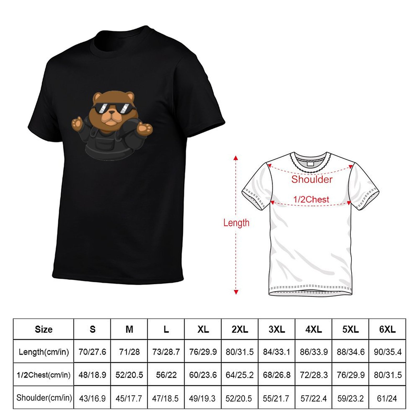 Bear Shrug Spray T-Shirt t shi - Bear Spray Protection 评论和价格