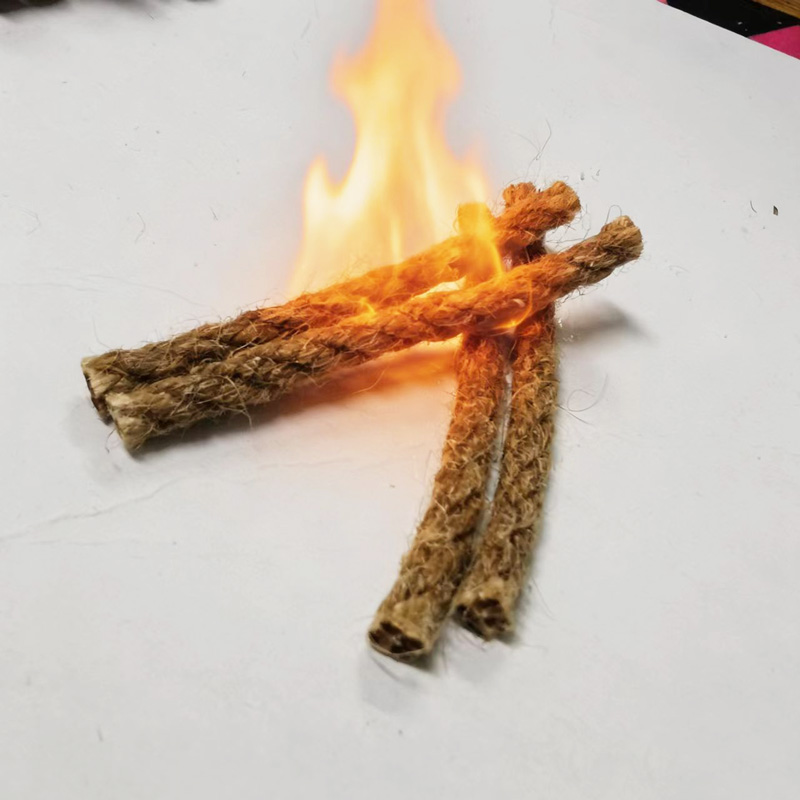 Outdoor Mini Wax Hemp Rope Por - Fire Starter Waterproof 评论和价格