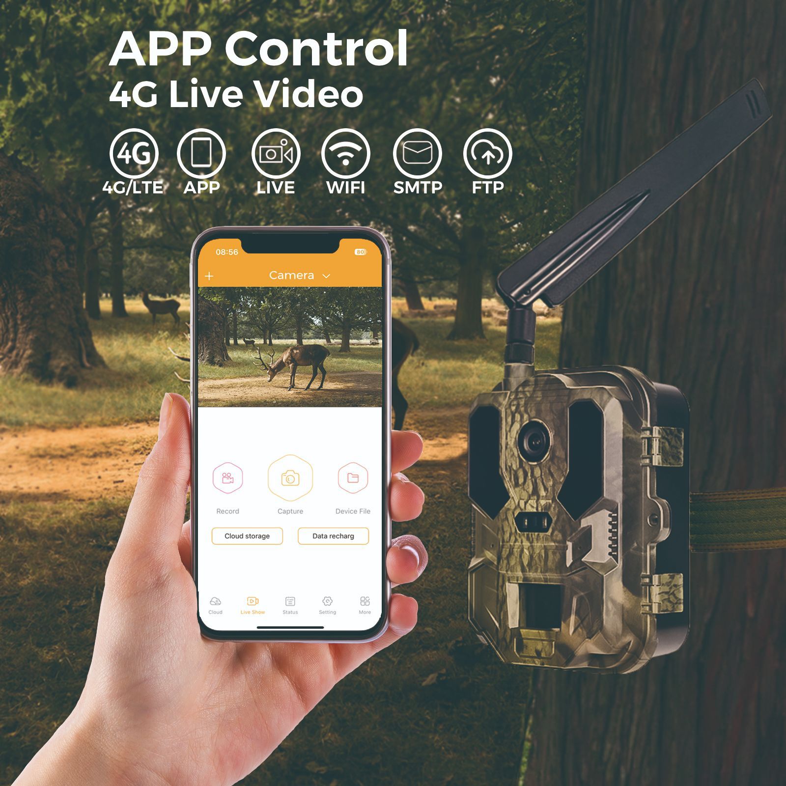 4G outdoor wildlife infrared c - Hunting Outdoor Camera 评论和价格